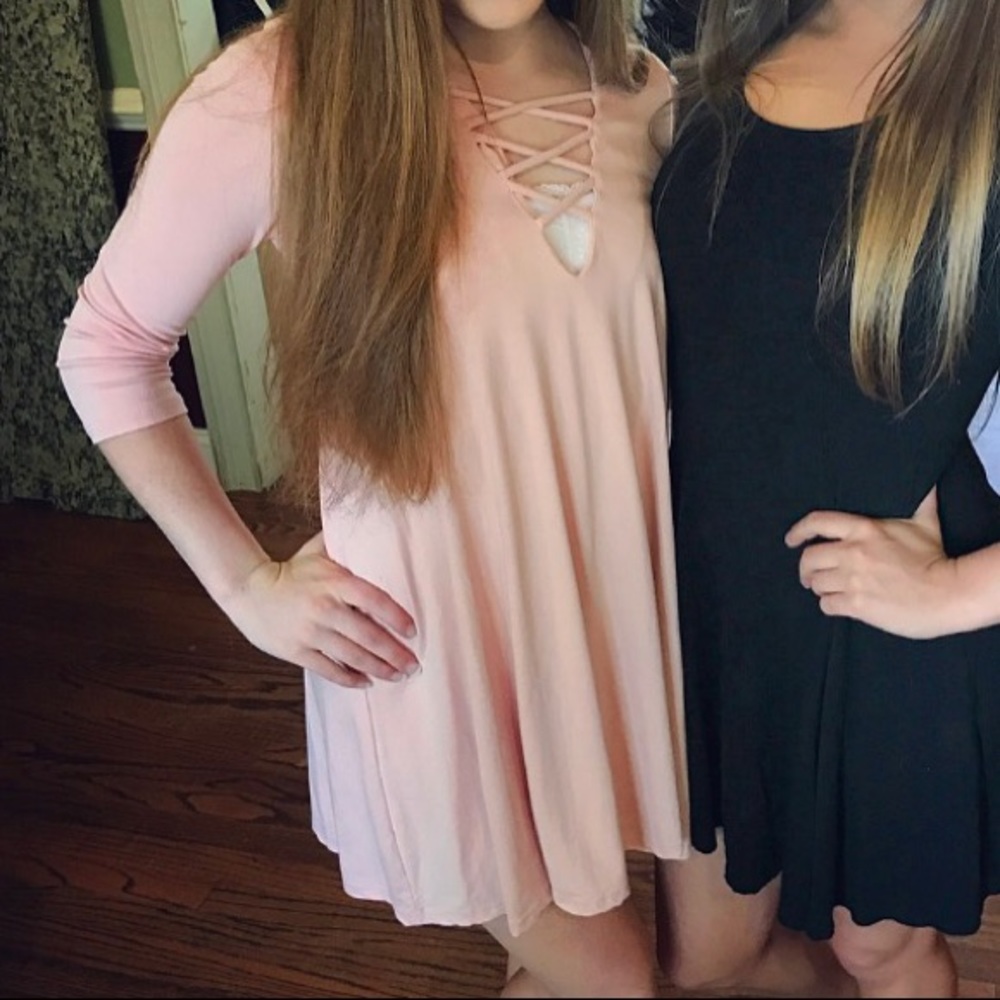 Pink dress